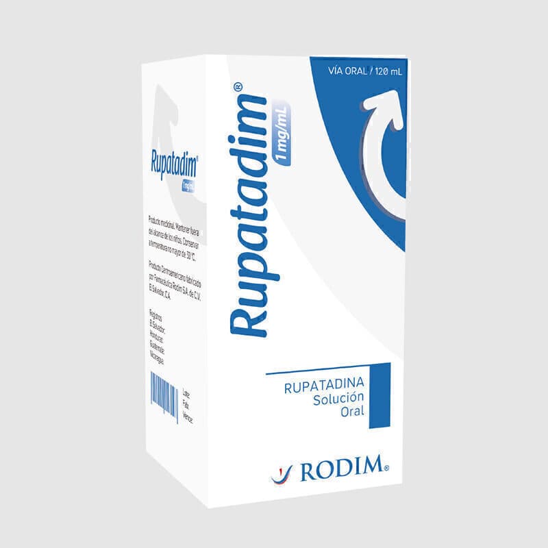 Rupatadim 1mg/ml 120ml Solucion Oral