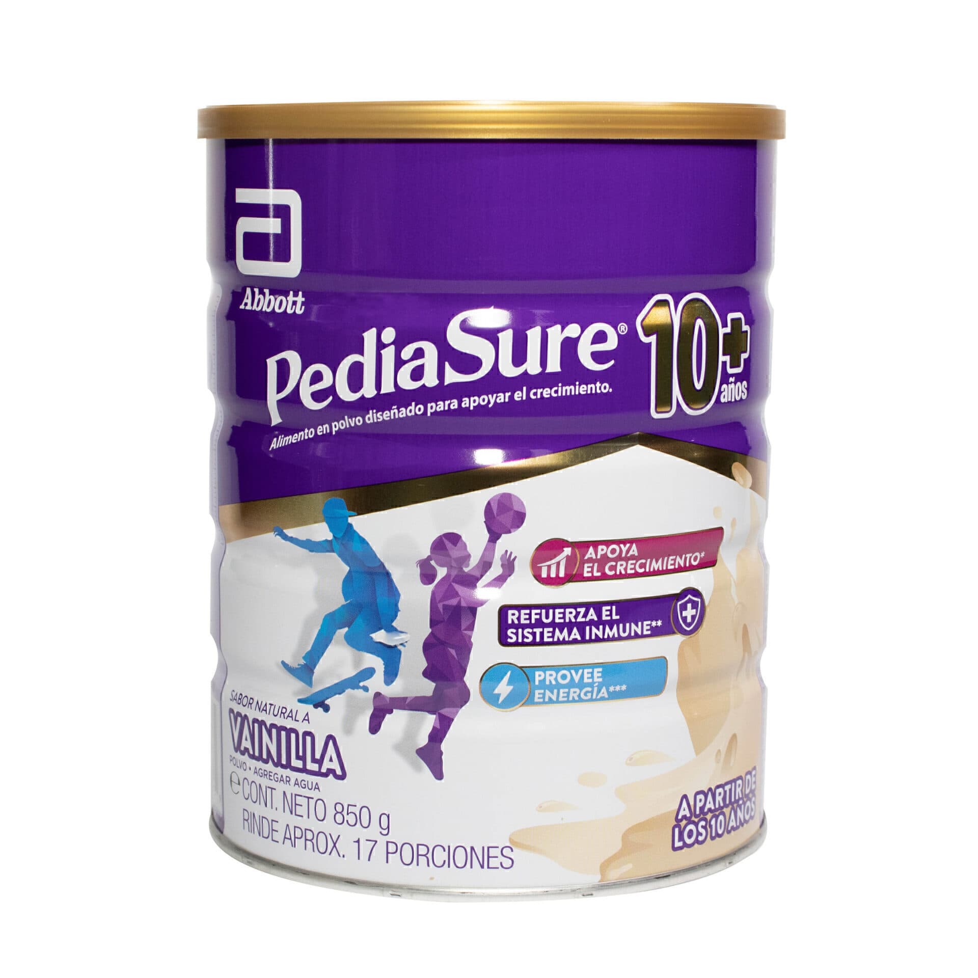 Pediasure 10+ Vainilla 850g Polvo