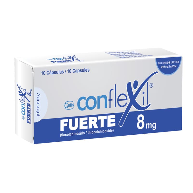 Conflexil Fuerte 8mg 10 Capsula