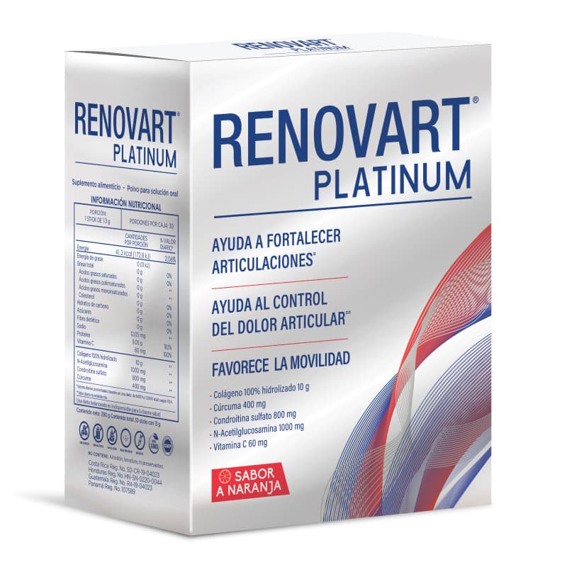 Renovart Platinum 10mg 30 Sobre Polvo