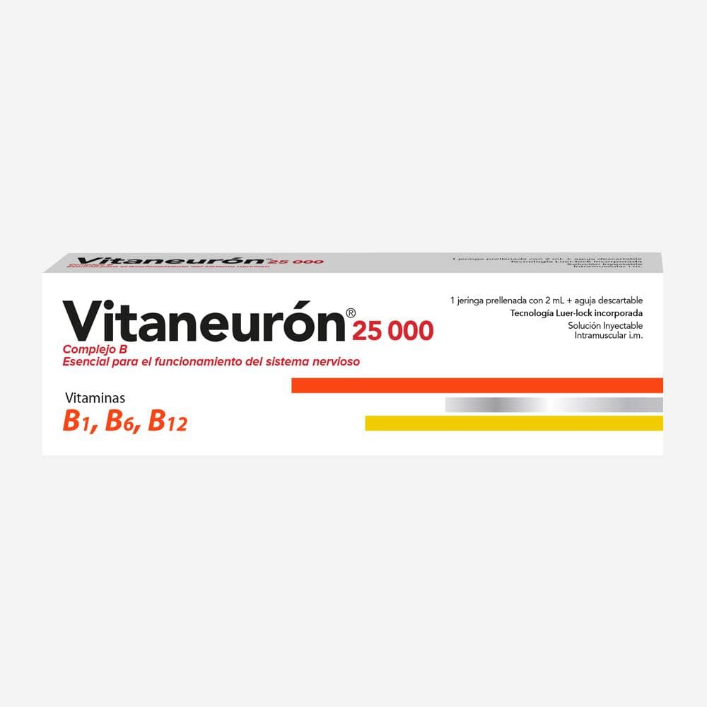 Vitaneuron 25000 Solucion Inyectable 1 Dosis