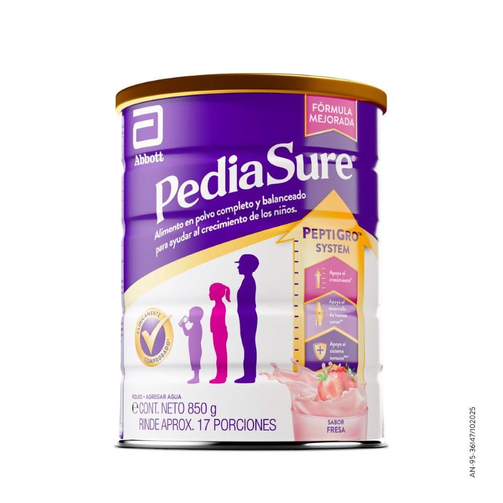 Pediasure Fresa 850g Polvo