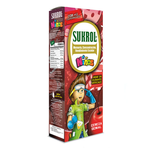 Sukrol Cereza 120ml Jarabe