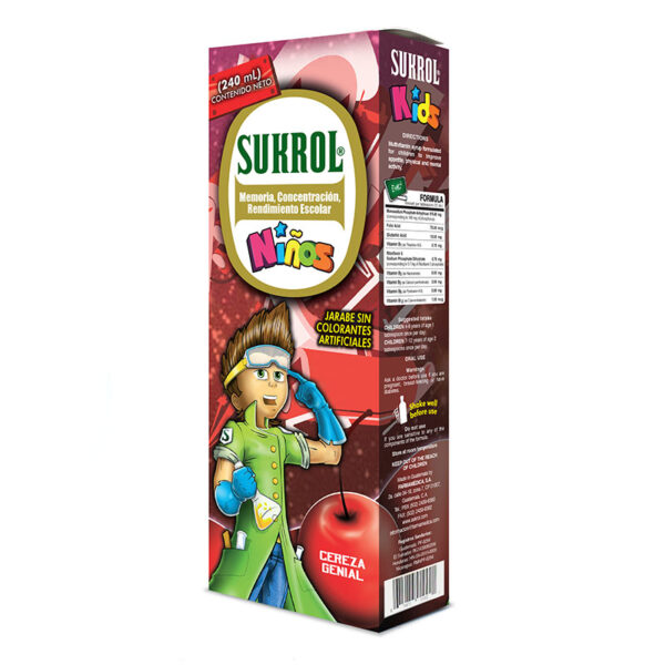 Sukrol Cereza 240ml Jarabe