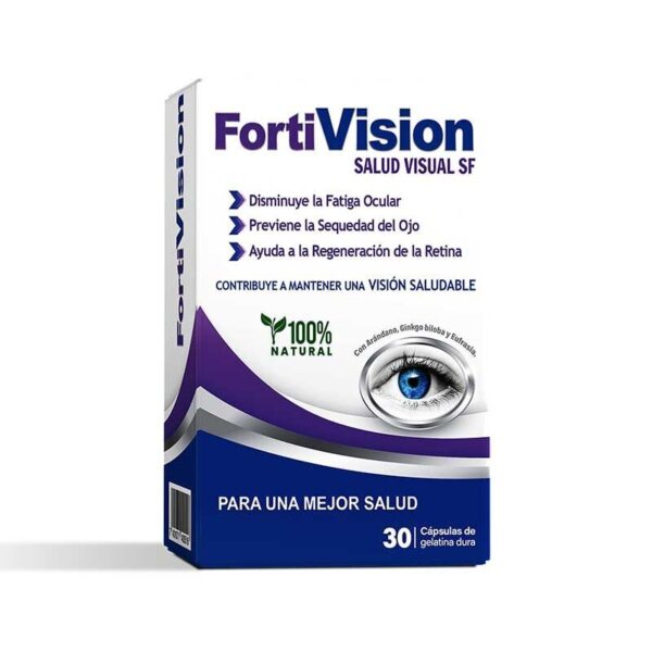 Fortivision Salud Visial Sf 50mg/75mg/75mg 30 Capsula