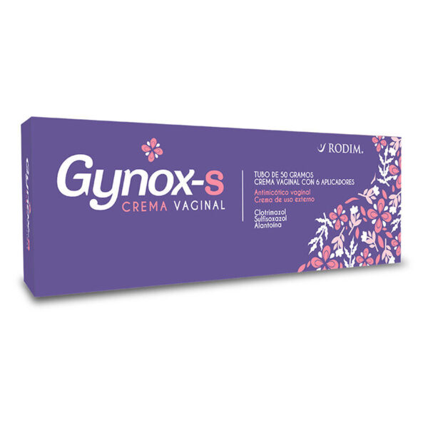 Gynox-s 50g Crema Vaginal 5 Aplicadores