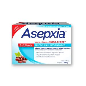 Asepxia Exfoliante 100g Jabon Barra