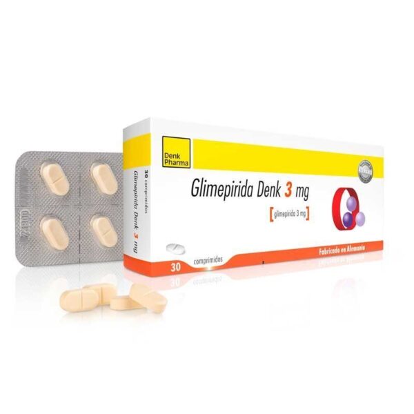 Glimepirida-denk 3mg 30 Comprimido