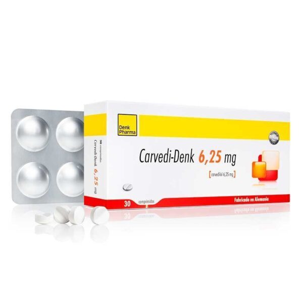 Carvedi-denk 6.25mg 30 Comprimido