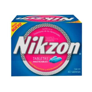 Nikzon 20mg 40 Tableta Masticable