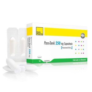 Para-denk 250mg 10 Supositorio