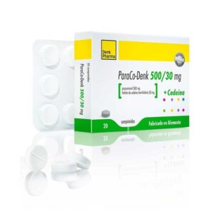 Paraco-denk 500mg/30mg 20 Comprimido