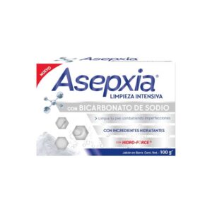 Asepxia Bicarbonato 100g Jabon Barra