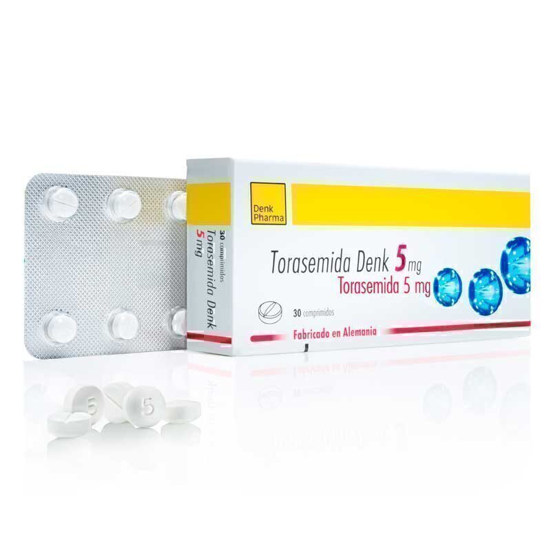 Torasemida-denk 5mg 30 Comprimido