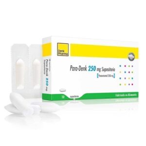 Para-denk 250mg 10 Supositorio