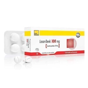 Losar-denk 100mg 28 Comprimido