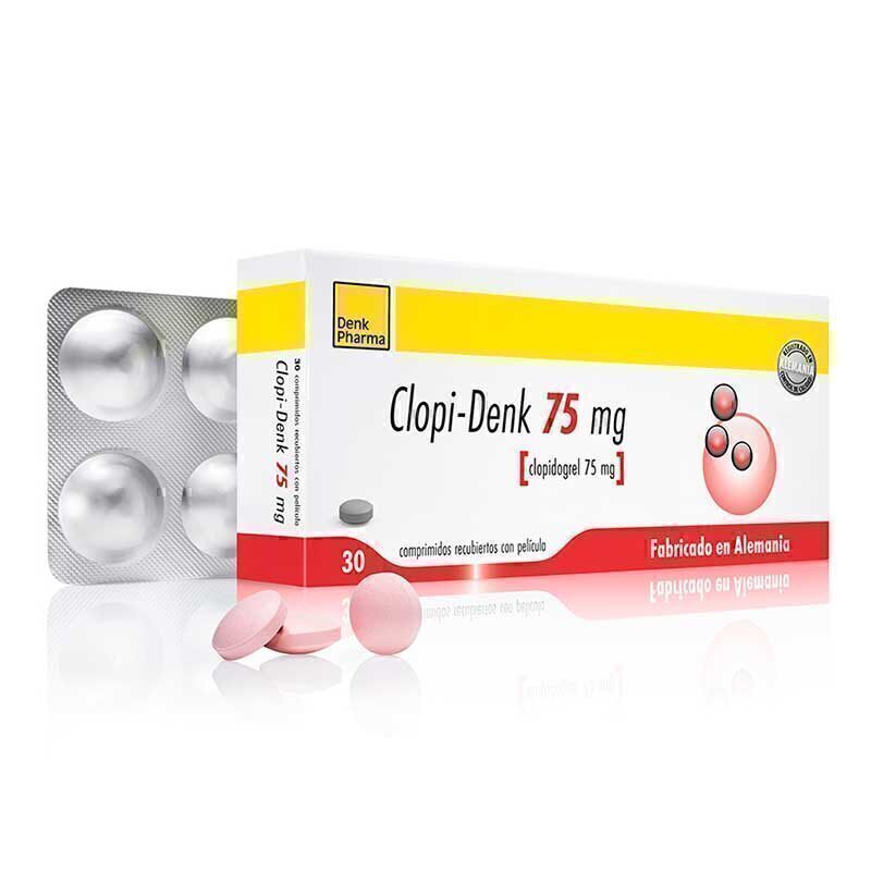 Clopi-denk 75mg 30 Comprimido