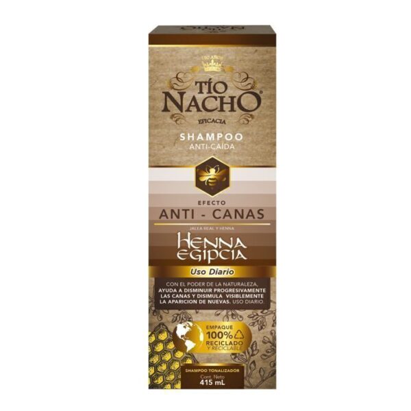 Tio Nacho Henna Egipcia 415ml Shampoo