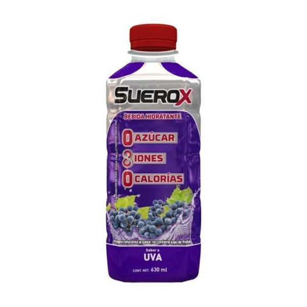 Suerox Adul 8iones Uva  630ml