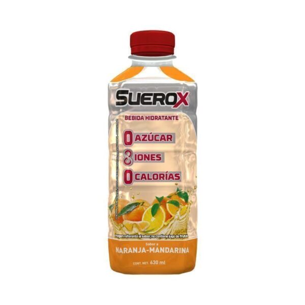 Suerox Adul 8iones Naranaja-mandarina 630ml