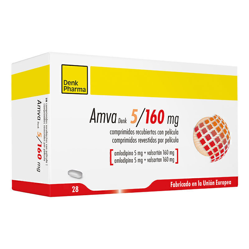 Amva Denk 5mg/160mg 28 Comprimido