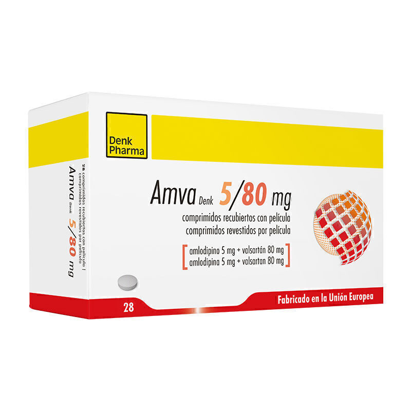 Amva Denk 5mg/80mg 28 Comprimido