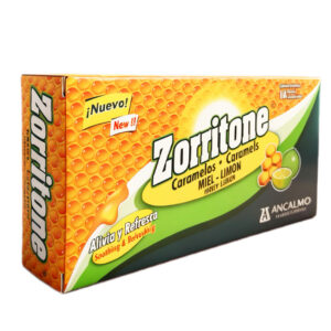 Zorritone Miel-limon 16 Caramelo Barras (disp)