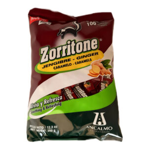 Zorritone Jengibre 100 Caramelo Bolsa