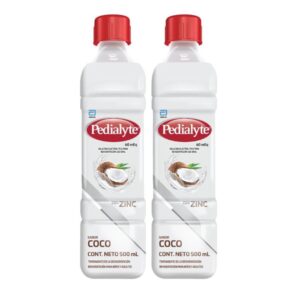 Pedialyte 60 Coco 500ml Suero Oral (2pack)